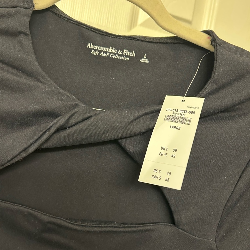 Abercrombie & Fitch Black Women's Bodysuit